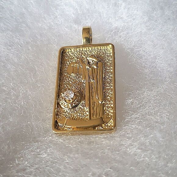 *Hermit, Tarot card pendant - Picture 1 of 6